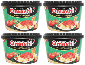 Mì trộn OMACHI xốt Spaghetti tô 105g