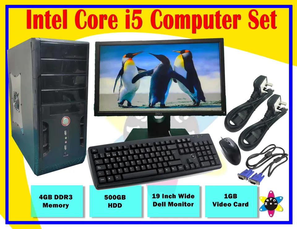 Desktop Computer Set Desktop Core i5 2nd 3rd Gen 4GB 8GB RAM