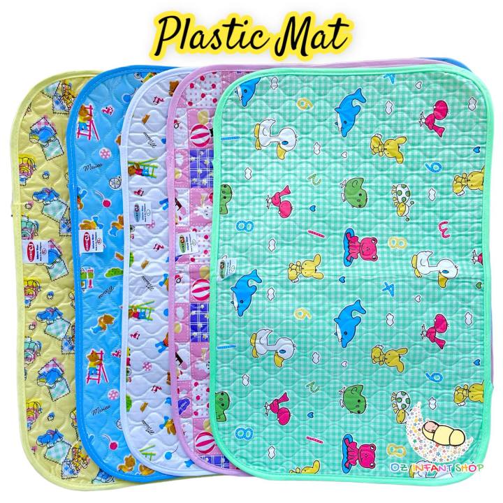 Plastic store changing pad