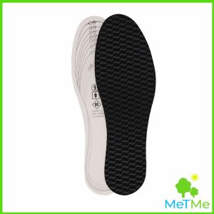 METME พื้นรองเท้ายางพารา ดูดซับเหงื่อได้ดี ระบายอากาศได้ดี ระงับกลิ่นกาย shoes insole