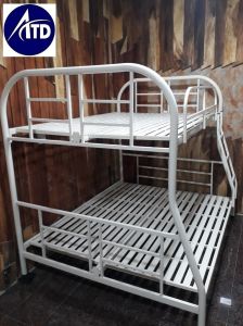 Giường tầng sắt hộp vuông 4x8 dày dặn dành cho người lớn - trẻ em ngang 80cm-1m-1m2-1m6-1m8 giá rẻ