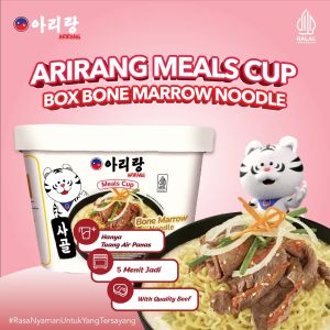 Mie Noodle Instant Arirang Korean Ramyun Ramyeon & Rice Noodle Kwetiaw Goreng Pedas Spicy Bibim Ramyun Kimchi Ayam Bolognaise Kuah Sum Sum Bone Marrow Bulgogi Dry Curry SoupBlack Garlic Self Cooking Box Budae Jjigae Korean Beef Curry