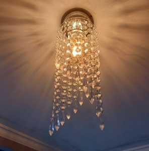 Lampu Hias Gantung Kristal Minimalis