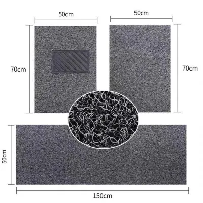 Thickened Silk Loop Car Floor Mats Easy To Clean Universal Self Trim Automotive Mat Waterproof Driver And Passenger Mat ☀0323x