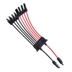 Strong Solar Panel Y Splitters Connector Featuring Corrosion Resistance & Quick Setups Splitters Cable for Outdoor Use