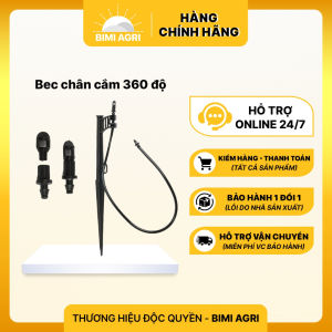 Béc D92 phun 360 độ lưu lượng nước 90-100 lít/giờ( túi 50 cái 100 cái 200 cái) + cây đục lỗ