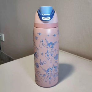 ready stock Original Owala FreeSip 32oz Shot to the Heart Stainless Steel Water Bottle Insulated Leak Proof BPA-Free