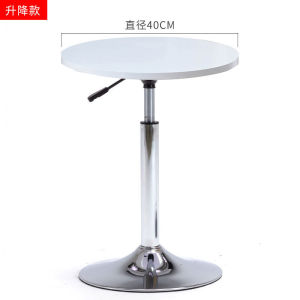 High-leg Table Bar Counter Round Cocktail Table Lifting Rotating Small Round Square Table Bar Chair Set