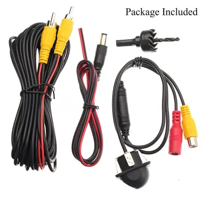 【Free Returns】 170 Wide Angle 8led Night Vision Car Rear View Ip68 Waterproof Back Up Reverse Camera Parking Assistance