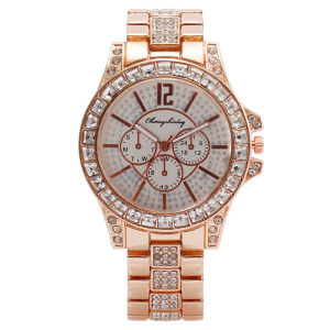 นาฬิกาควอตซ์ผู้หญิงนาฬิกาเพชรสตรีเต็มตัวแฟชั่นขายดีนาฬิกาผู้หญิง