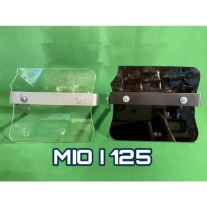 CARB COVER FOR MIO I 125 CLEAR/BLACK
