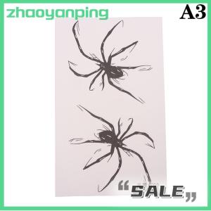 zhaoyanping Herbal Tattoo Stickers Spider Web Temporary Tattoos Lasting Punk Cobweb Tattoo Cheap Goods Festival Art Man Tattoo Sticker