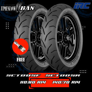 Paket Ban Motor YAMAHA AEROX // IRC SCT-005F 110/80-SCT-005R 140/70 Ring 14 Tubeless