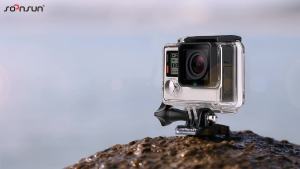 SOONSUN Waterproof Housing Case for GoPro Hero 4 3  3 Camera Underwater  Dive Housing Case for Go Pro 3  4 Accessories