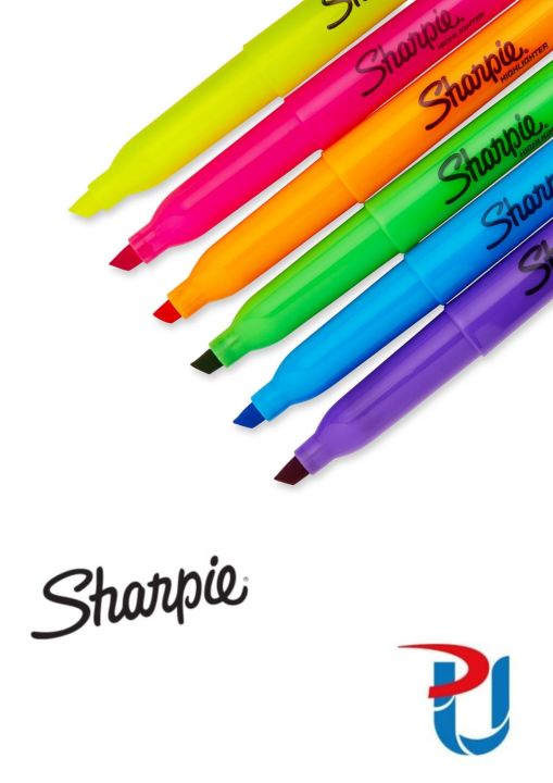 SHARPIE Highlighter Smear Guard Lazada