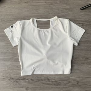 Áo Tập Gym Yoga Nữ Croptop NaQi Xoắn Lưng Vải Thun Lạnh Nhẹ Mát Co Giãn Tốt