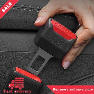 [COD] 2Pcs Car Seat Belt Clip Extender Safety Seatbelt Lock Buckle Plug Thick Insert Socket Extender Safety Buckle Car Accessories