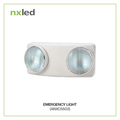NXLED Emergency Light Weatherproof IP65 Daylight Warm White 2x12W -ANXCS503