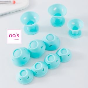Bộ 10 Lô cuốn tóc Silicon không dùng nhiệt uốn tóc xoăn tự nhiên silicone
