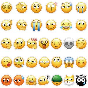 Stiker Kartun Emoot Lucuu isi 29 pcs