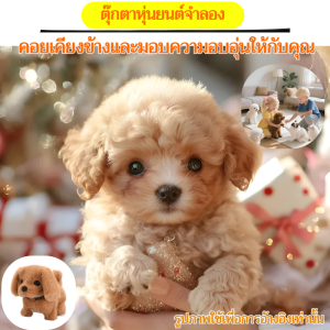 💕 สินค้าขายดี 💕หุ่นยนต์ลูกสุนัขขนสั้นตุ๊กตาเด็กตุ๊กตาจำลองไฟฟ้าสุนัขจำลองหุ่นยนต์สัตว์เลี้ยงของขวัญวันเกิดเด็กโต๊ะของเล่นสุนัขตัวเล็ก 仿真机器宠物