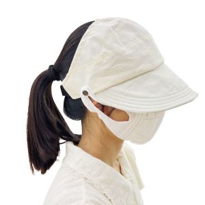 HUIESON หมวกกันแดดมีฝาปิดคอสำหรับกิจกรรมกลางแจ้ง