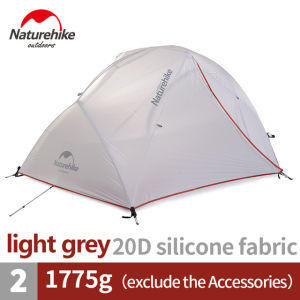 Tenda Naturehike Star River 2 20D NH17T012-T Tenda Camping Ultralight Tenda Gunung Dome Double Layer