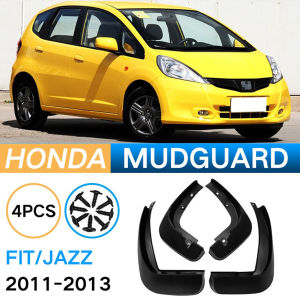 4pcs car Mud Guard for Honda JAZZ 2003-2007 GD 2008-2013 GE 2014-2019 GK 2020-2022 FIT Mudflaps Splash Guards Fender