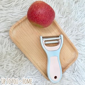 [SG Seller] 2-in-1 Multifunctional Fruit Skin Peeler Peel Aesthetic Minimalistic Neutral Household Kitchenware