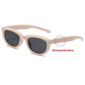 Kính râm Mắt mèo hợp thời trang KS cho phụ nữ và nam giới-Bảo vệ UV400 phong cách đường phố thời trang với các chi tiết trang trí