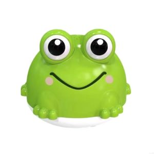 HESSIN Automatic Water Sprayer Frogs Baby Bath Toy LED Light Dynamic Light Spray Frog Toy Cute Shape Battery Operated Water Sprinkler Bath Toy Bath Time