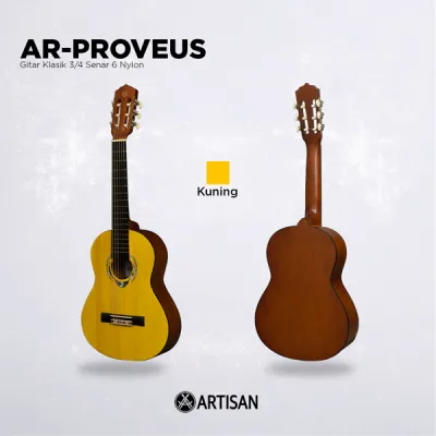 ARTISAN Gitar Klasik 3/4 ( AR - PROVEUS ) Senar 6 Nylon