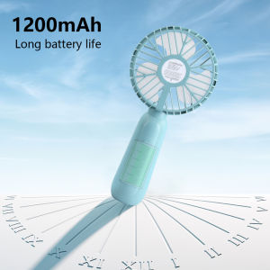 Quạt đeo cổ mini không cánh tích điện pin trâu 4000mAh 3 cấp độ gió kiểu dáng thời trang quạt treo cổ siêu mát