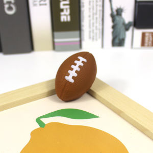 OXO Small Size British American Rugby Children Decompression Elastic Ball Decompression Foam PU Ball Toddler Interactive Toys