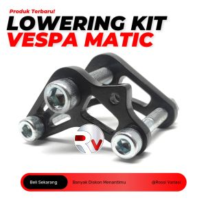 Lowering Kit Vespa Sprint Lx Primavera S Gts Pemendek Shock Belakang Vespa Matic