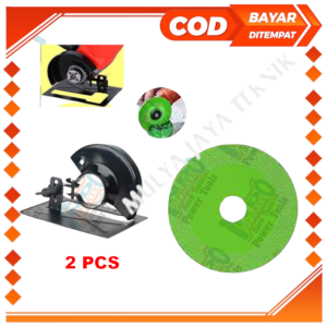 Paket Komplit Dudukan Gerinda Dan Mata Gerinda Potong Kaca