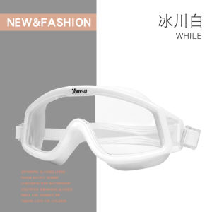 [ จัดด่วน ] แว่นตาว่ายน้ำกรอบใหญ่สายตาสั้นแว่นตาว่ายน้ำกันน้ำและกันหมอกความละเอียดสูงชุดอุปกรณ์สำหรับและเด็กสำหรับผู้ชายและผู้หญิง