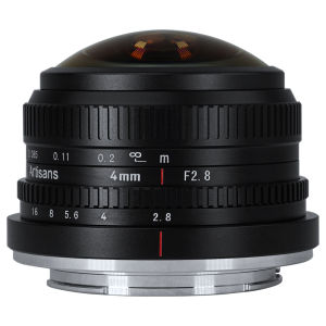 7Artisans  4mm F/2.8 APS-C Format Sony E Mount Circular Fisheye Prime Lens MF Manual Focus for Mirrorless Cameras | JG Superstore