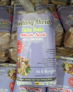 Wedang Uwuh Gula Batu Mbah sudi Asli Imogiri isi 5 saset