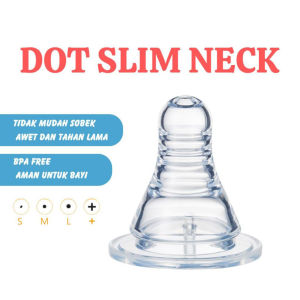 Dot Bayi Leher Lebar Empeng Baby Wide Neck Bahan Silikon Umur 0 - 3 Tahun BB004