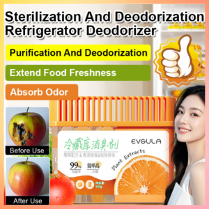 Refrigerator Deodorant Box Deodorant Deodorant Special Deodorant Box Household Cleaning Sterilization Cleaning Deodorization Purification Artifact 杀菌除臭冰箱除味剂 Pensterilan Dan Penyahbauan Penyahbau Peti Sejuk