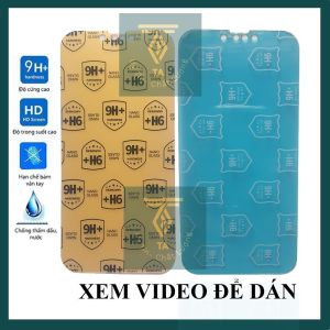 Dán màn hình iphone Kính cường lực dẻo 12 pro max/12 pro/12/12 mini dán màn hình điện thoại iPhone cường lực nano dẻo 9h+