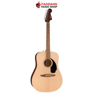 ส่วนลด10% Fender California Debut Redondo CE สี Natural กีต้าร์โปร่ง Fender Acoustic Guitar เต่าแดง