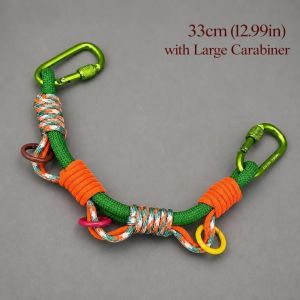 NALANILI Chịu tải nặng Dây đeo mở rộng ba lô Di động Đầy màu sắc Móc treo dây Carabiner Chuyên nghiệp Đa chức năng Dây đeo đồ dùng ngoài trời Đi bộ đường dài và cắm trại