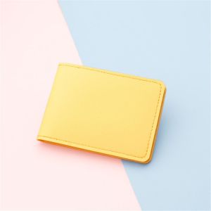 PETIBAG Gift Drivers License Leather Case Name Card Organizer Mini Purse Credit Card Holder ID Card Holders Lady Wallet