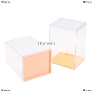 [COD] Homein 1 Piece Transparent Display Showcase High Quality Acrylic Storage Box Dustproof Thickened Doll Display Box For Home