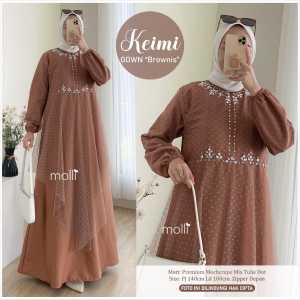 GAUN DRESS KEIMI LD 100 BY  MOLLI