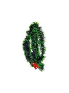 Slinger Natal Warna Hijau Tua Salju  Hiasan Pohon Cemara