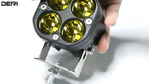 2Pcs 3 Inch 40W Mini Driving Light Yellow/White LED Work Light Bar Pods Spot Driving Fog Offroad ATV Lamps For Car Motorcycle Light