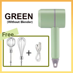 Wireless Portable Hand Mixer 3 Speed Mixing Baking and Cooking Mixer Garlic Chopper Blender Dadan Pengadun Telur Pengisar Bawang 搅拌机捣蒜器